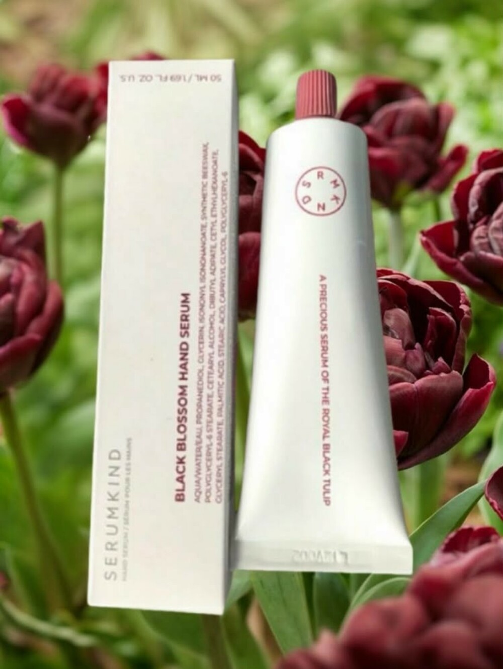SERUMKIND Black Blossom Luxury Hand Cream Serum Exp May 2027! 50 ml *BNIB!